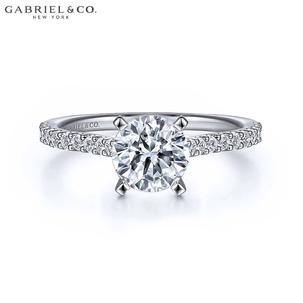 1.35ctw Round Cut Lab Grown Diamond Ring