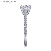 1.35ctw Round Cut Lab Grown Diamond Ring