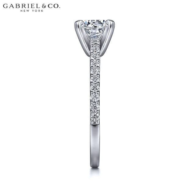 1.35ctw Round Cut Lab Grown Diamond Ring