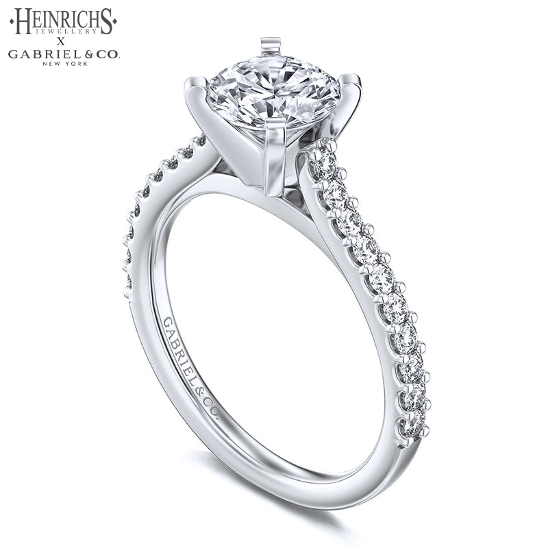 1.25ctr-2.50ctr Round Cut Lab Grown Diamond Ring Tailor Made