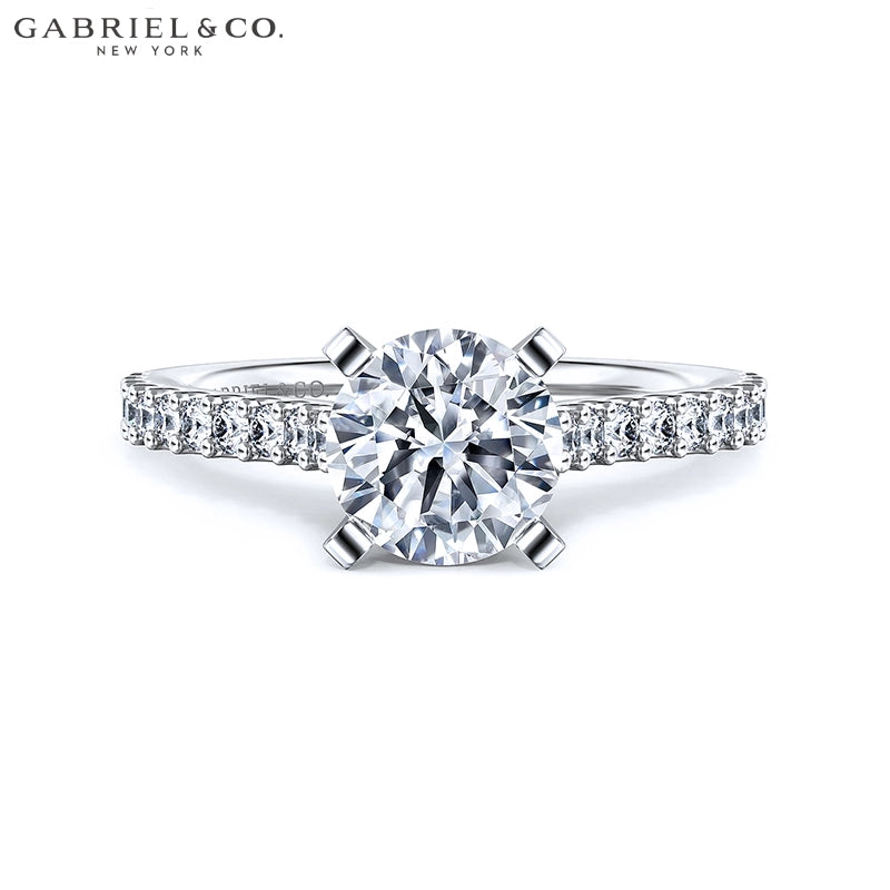 1.00ctr-2.00ctr Round Cut Natural Diamond Ring Tailor Made