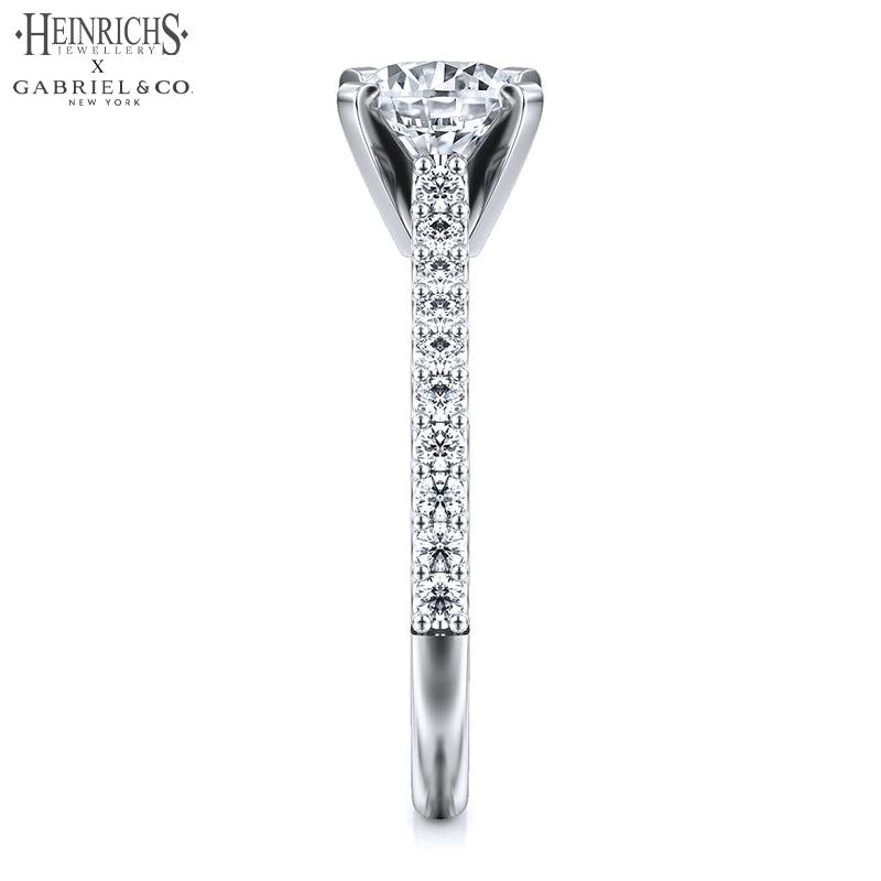 1.25ctr-2.50ctr Round Cut Lab Grown Diamond Ring Tailor Made