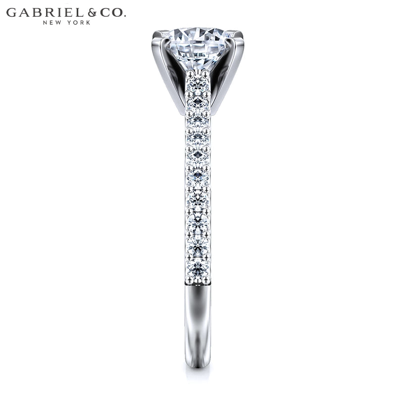 1.00ctr-2.00ctr Round Cut Natural Diamond Ring Tailor Made
