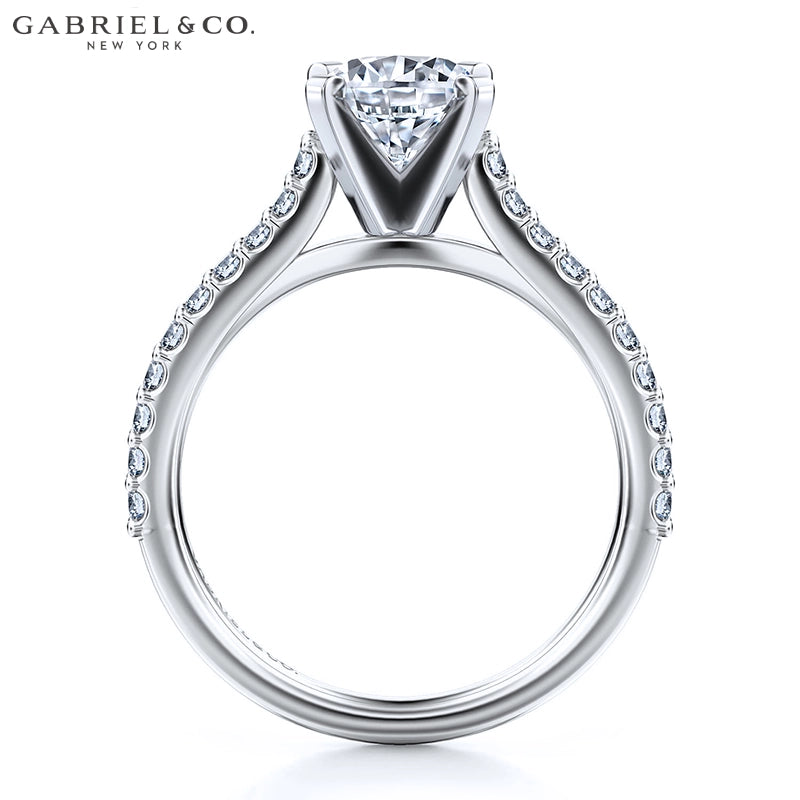 1.00ctr-2.00ctr Round Cut Natural Diamond Ring Tailor Made
