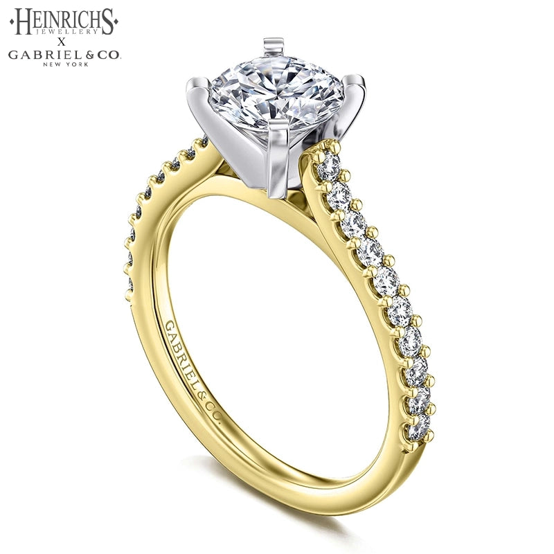 1.25ctr-2.50ctr Round Cut Lab Grown Diamond Ring Tailor Made