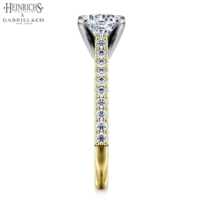 1.25ctr-2.50ctr Round Cut Lab Grown Diamond Ring Tailor Made