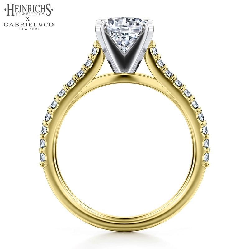 1.25ctr-2.50ctr Round Cut Lab Grown Diamond Ring Tailor Made