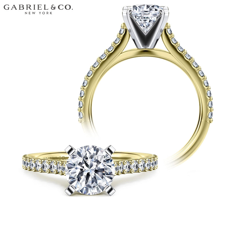1.00ctr-2.00ctr Round Cut Natural Diamond Ring Tailor Made