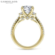 1.00ctr-3.00ctr Round Cut Lab Grown Diamond Ring