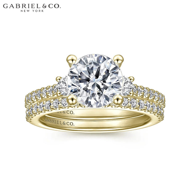 1.00ctr-3.00ctr Round Cut Lab Grown Diamond Ring