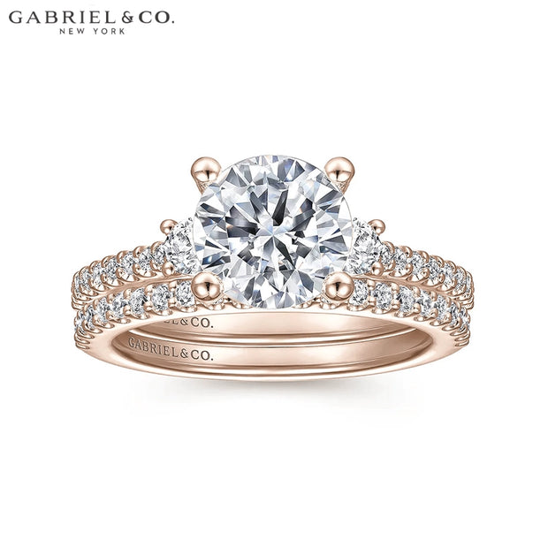 1.00ctr-3.00ctr Round Cut Lab Grown Diamond Ring