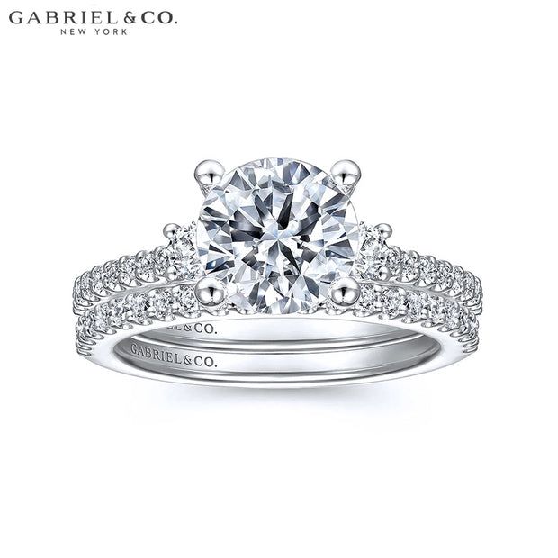 1.00ctr-3.00ctr Round Cut Lab Grown Diamond Ring