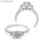 1.51ctw Round Cut Lab Grown Diamond Ring