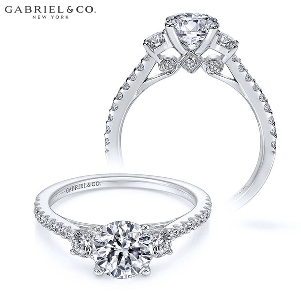 1.51ctw Round Cut Lab Grown Diamond Ring