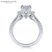 1.51ctw Round Cut Lab Grown Diamond Ring