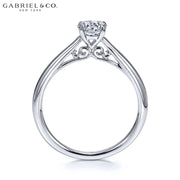 0.50ctw Round Cut Lab Grown Diamond Ring