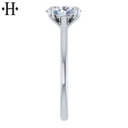 0.75ctr-1.25ctr Oval Cut Natural Diamond Ring