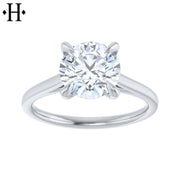1.50ctr-2.00ctr Round Cut Natural Diamond Ring