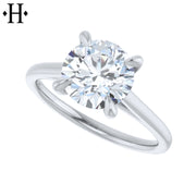 1.50ctr-2.00ctr Round Cut Natural Diamond Ring