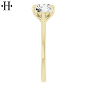 1.50ctr-2.00ctr Round Cut Natural Diamond Ring
