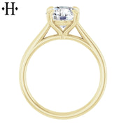 1.50ctr-2.00ctr Round Cut Natural Diamond Ring