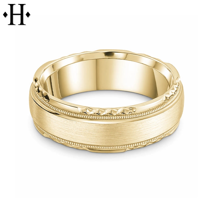 Classic Carved Ring 6mm