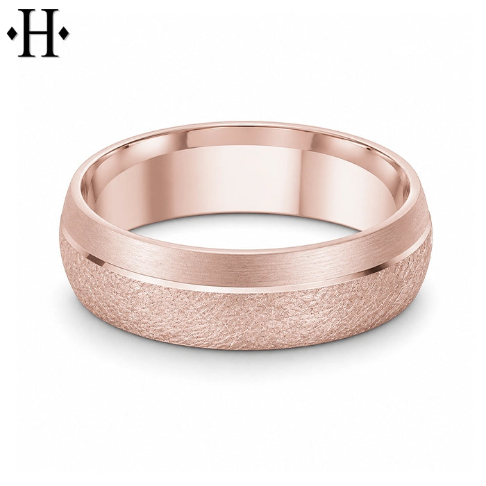 Classic Carved Ring 6mm
