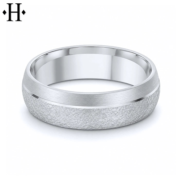 Classic Carved Ring 6mm