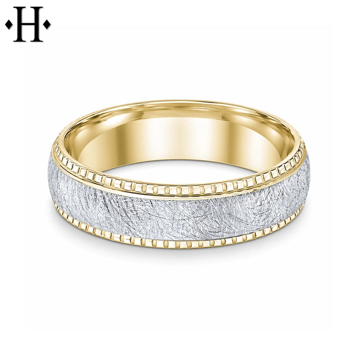 Classic Carved Ring 6mm