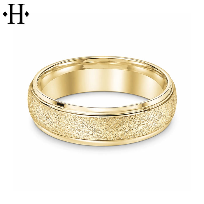 Classic Carved Ring 6mm