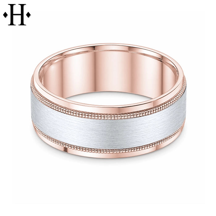 Classic Carved Ring 8mm