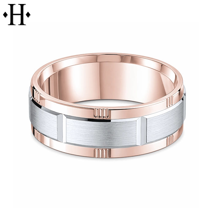 Classic Carved Ring 8mm