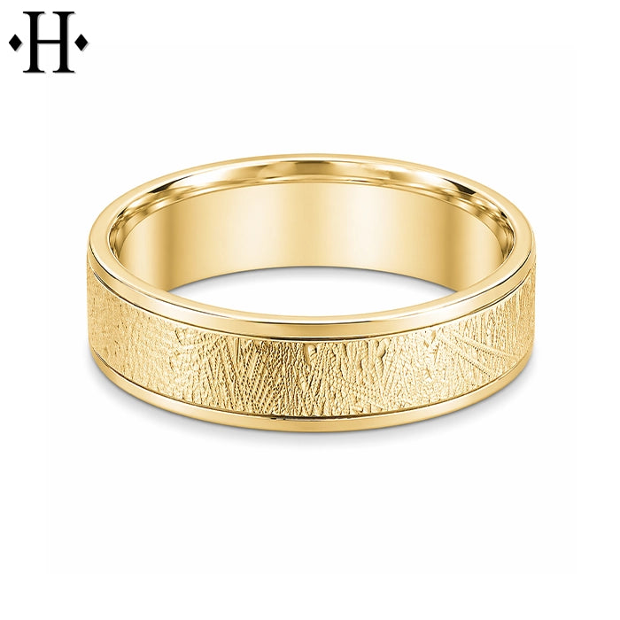 Classic Carved Ring 6mm