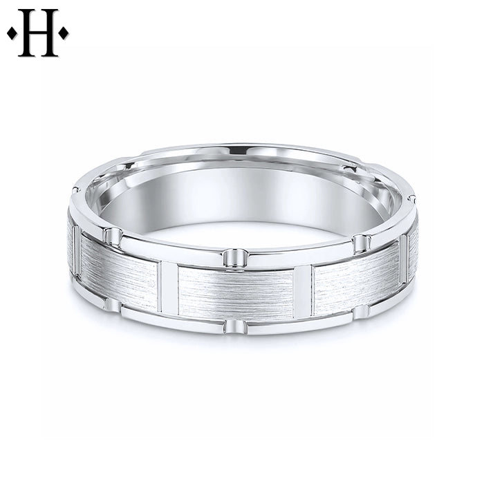 Classic Carved Ring 6mm