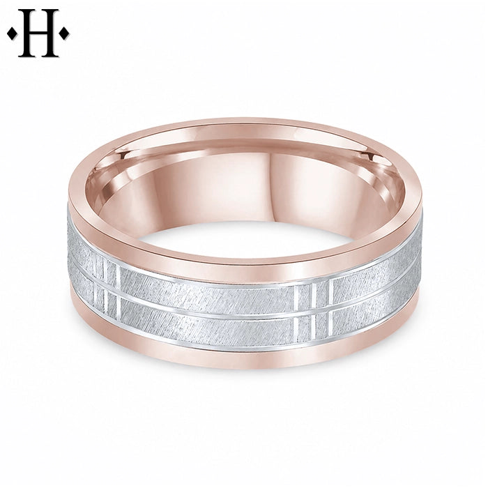 Classic Carved Ring 8mm
