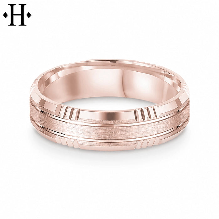 Classic Carved Ring 6mm