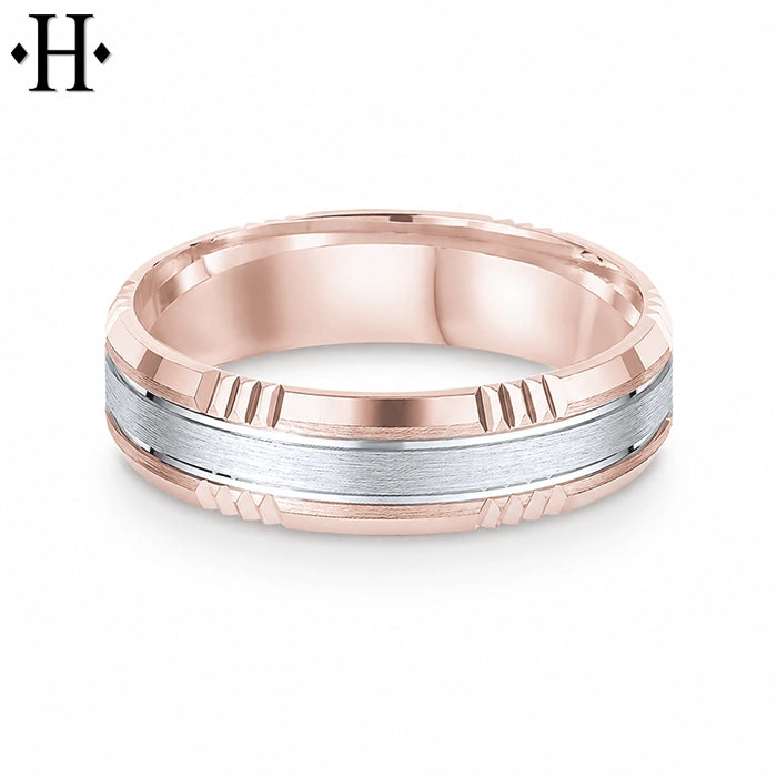 Classic Carved Ring 6mm
