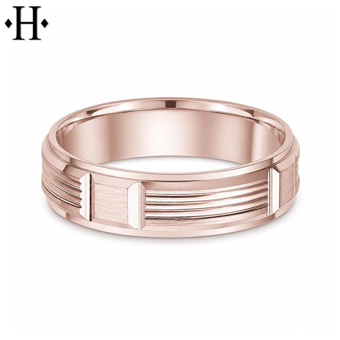 Classic Carved Ring 6mm