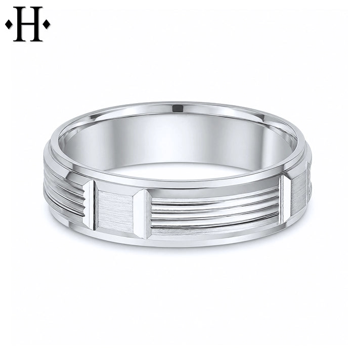 Classic Carved Ring 6mm