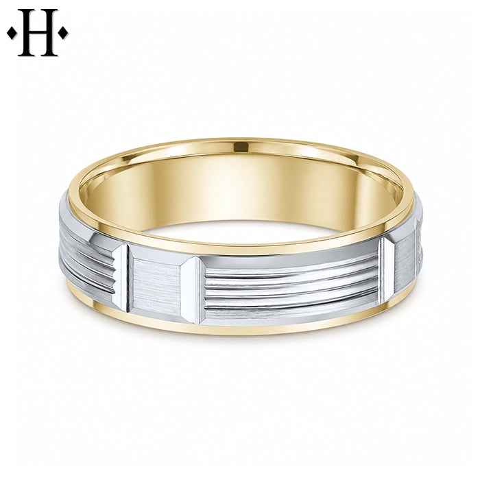 Classic Carved Ring 6mm