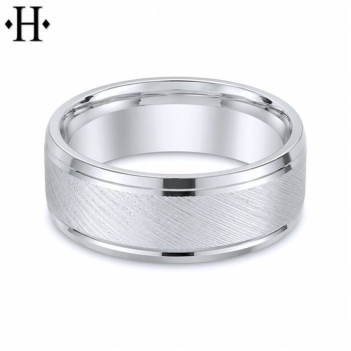 Classic Carved Ring 8mm