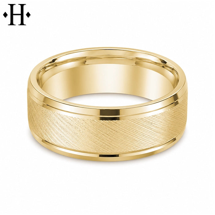 Classic Carved Ring 8mm