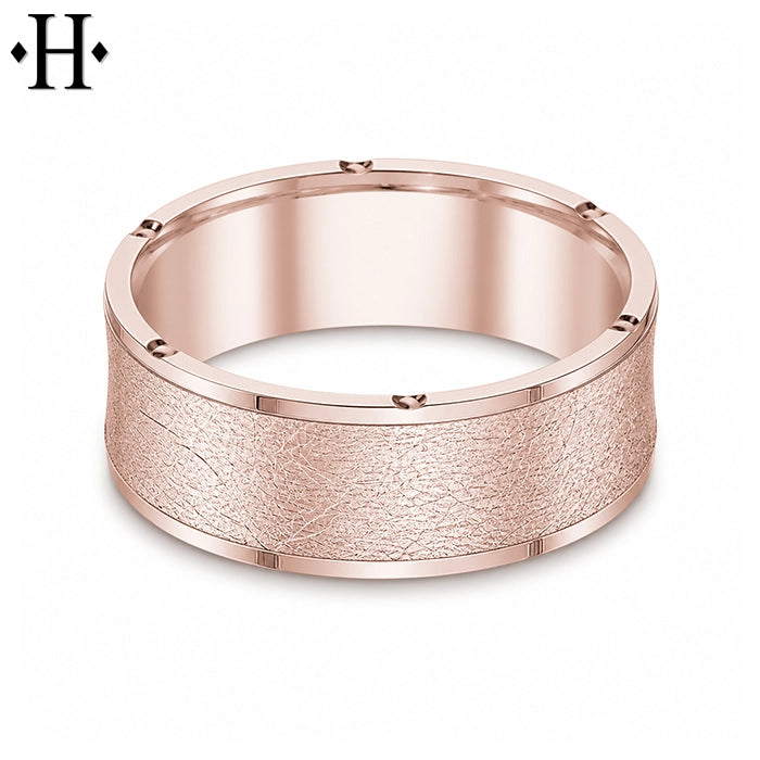 Classic Carved Ring 8mm