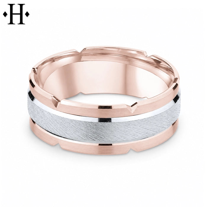 Classic Carved Ring 8mm