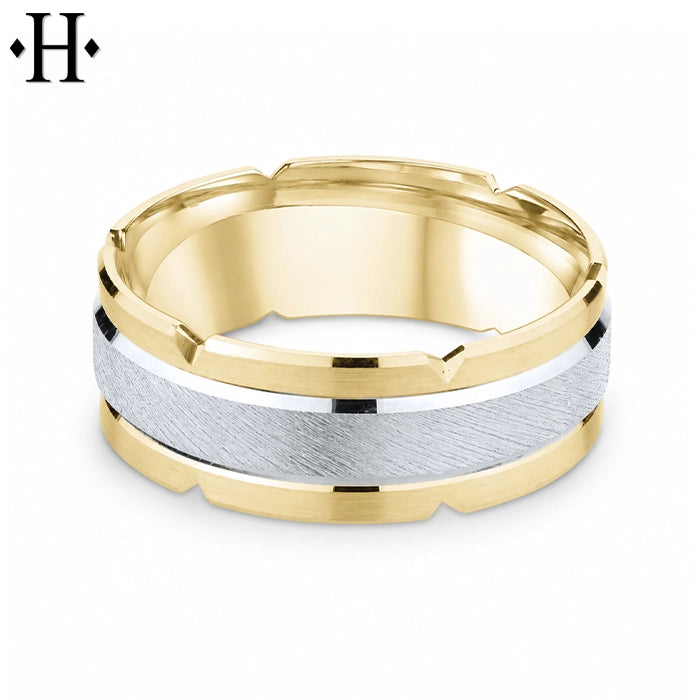 Classic Carved Ring 8mm