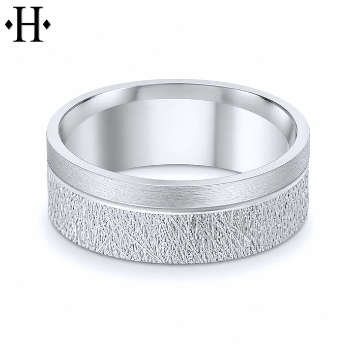 Classic Carved Ring 7mm