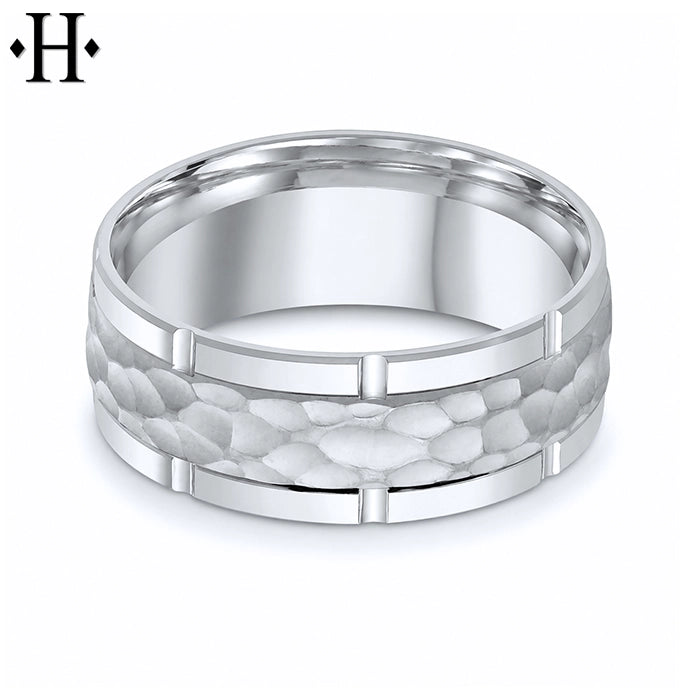 Classic Carved Ring 8mm