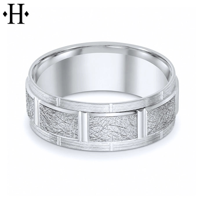 Classic Carved Ring 8mm