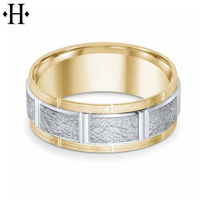 Classic Carved Ring 8mm