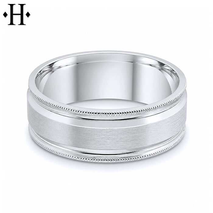 Classic Carved Ring 8mm